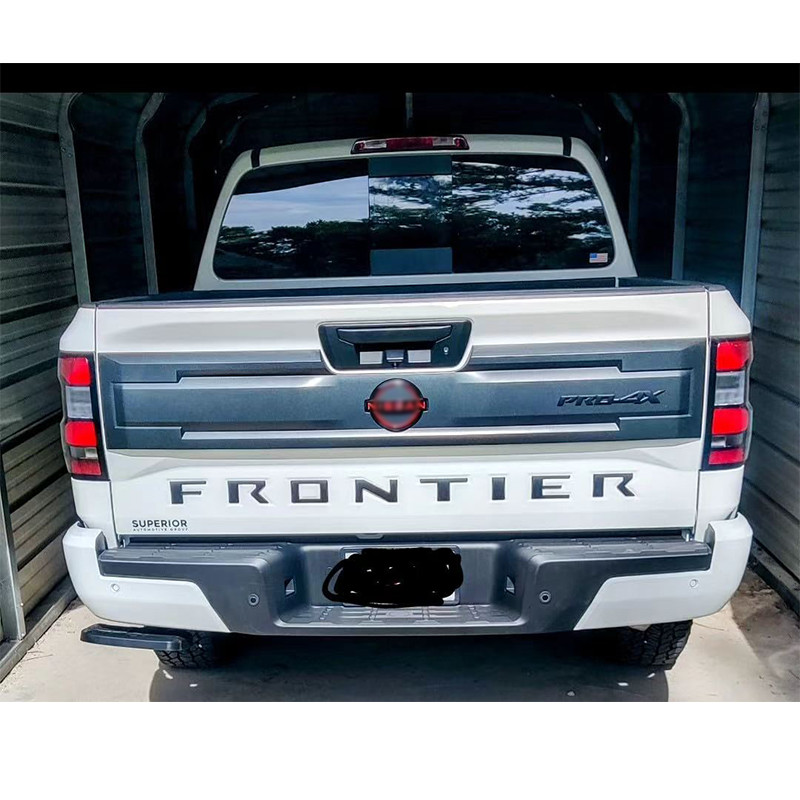 2022-2026 For Nissan Frontier Tailgate Inserts Letters 3D Replacement Matte Trim