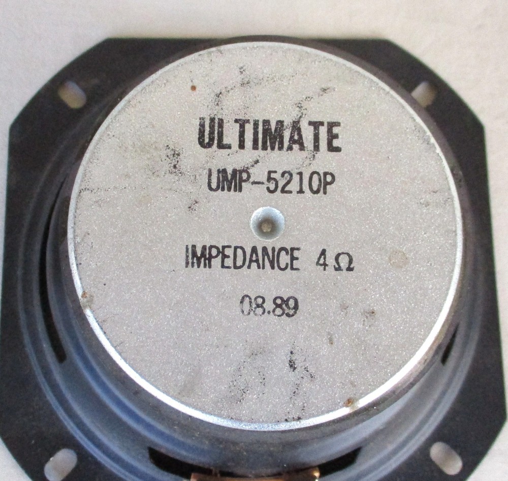 Ultimate UMP-5210P 4-Ohm 5" Midrange Speakers Pair Tested
