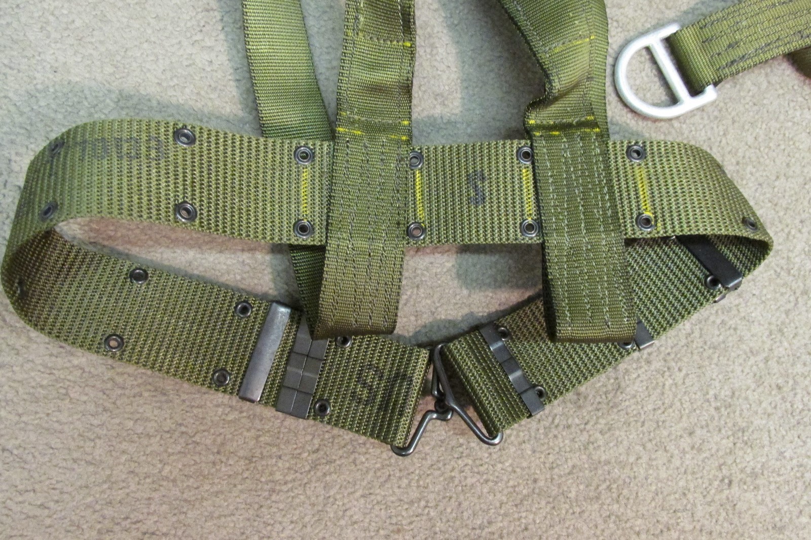 US Stabo Rig Extraction Harness LRRP Special Forces Vietnam Type Sz Small NOS