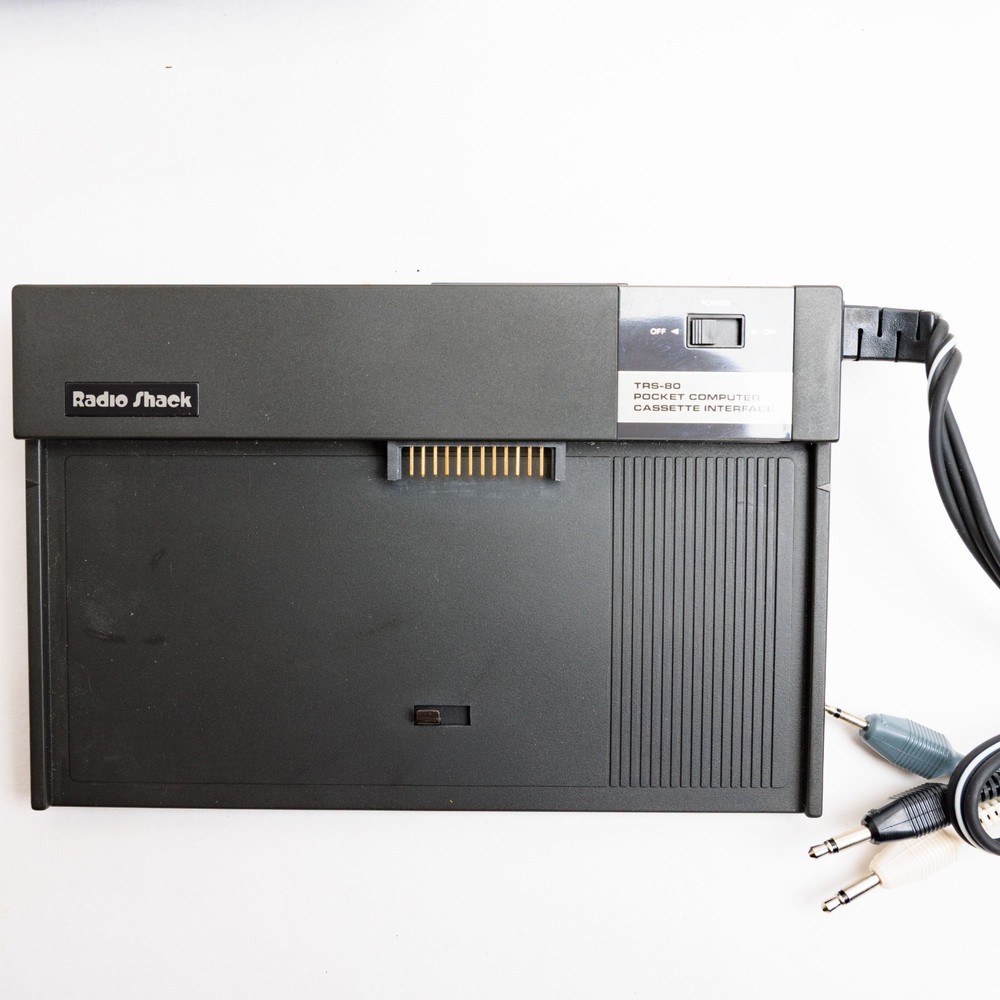 Radio Shack Tandy TRS-80 Pocket Computer PC-4 Cassette Interface