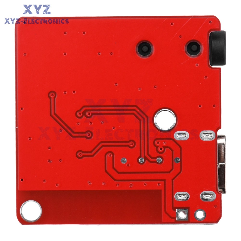 5pcs 3.7-5V Type-c Mini Bluetooth Audio Decoder Board MP3 Audio Receiver Module