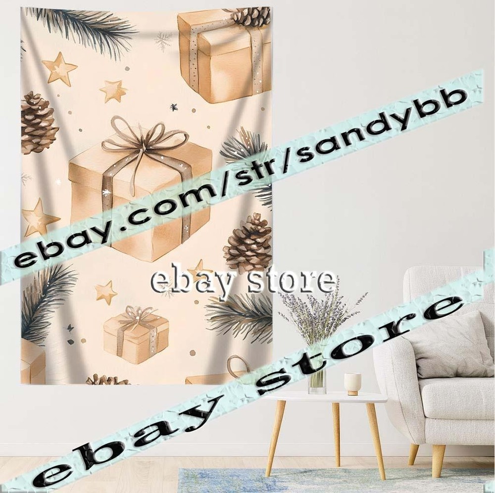 Soft Beige Tapestry Gift Boxes 39X59 in