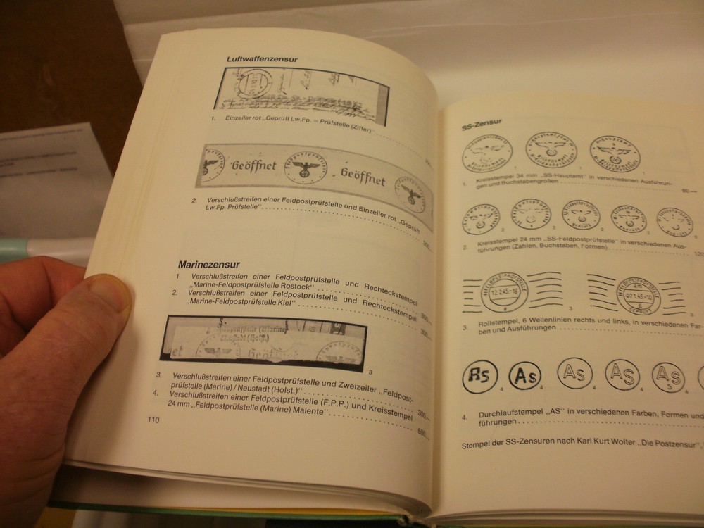 WW II era GERMAN POSTAGE, Michel Handbuch-Katalog Deutsche Feldpost 1937-1945
