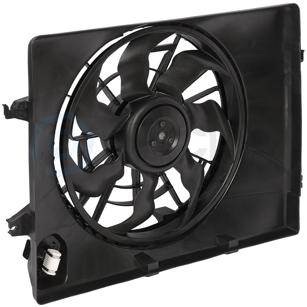 Electric Radiator Cooling Fan Assembly For 2011 2012 2013 Hyundai Sonata