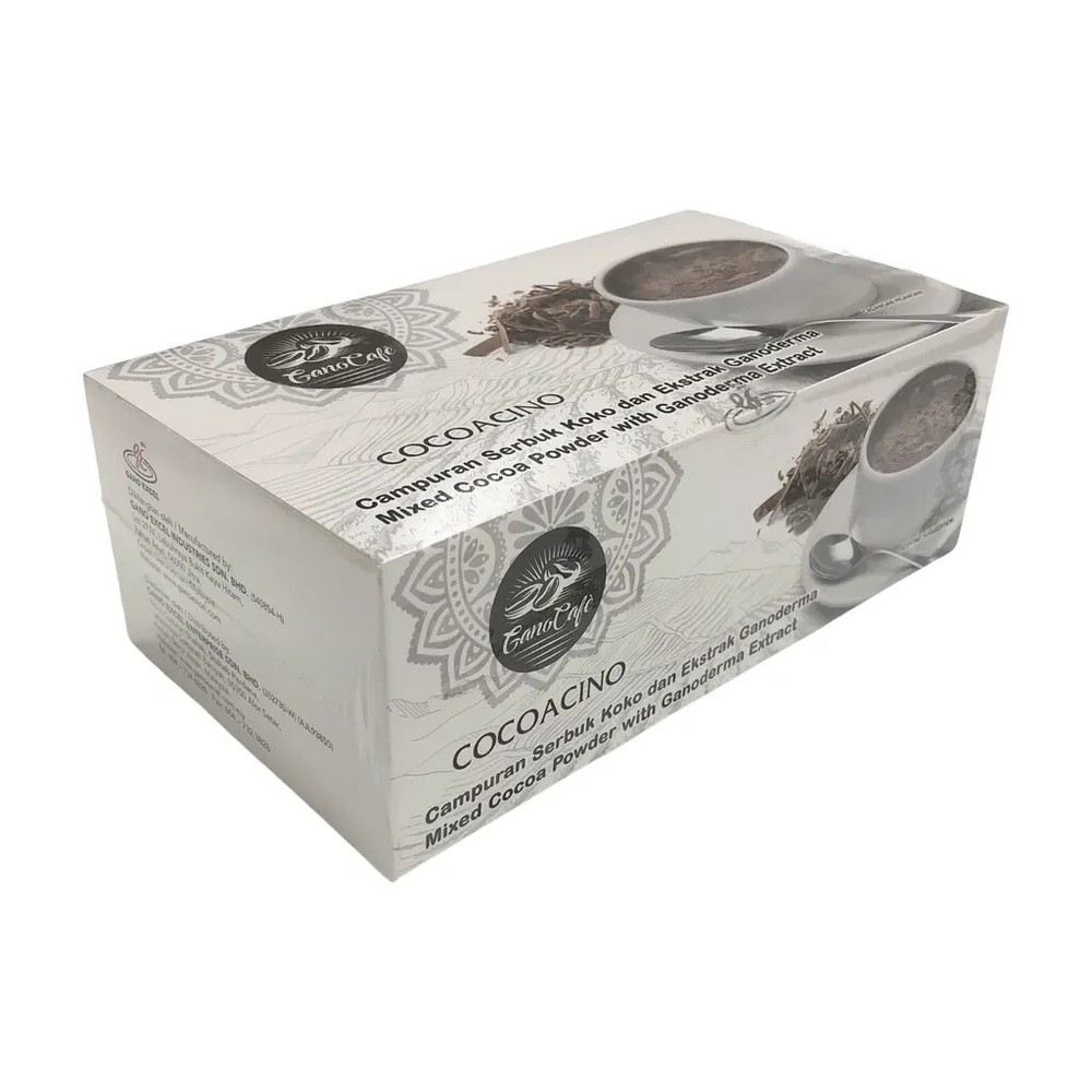 Gano Cafe Cocoacino Mixed Cocoa Powder With Ganoderma Extract 1 box EXP:07/2026
