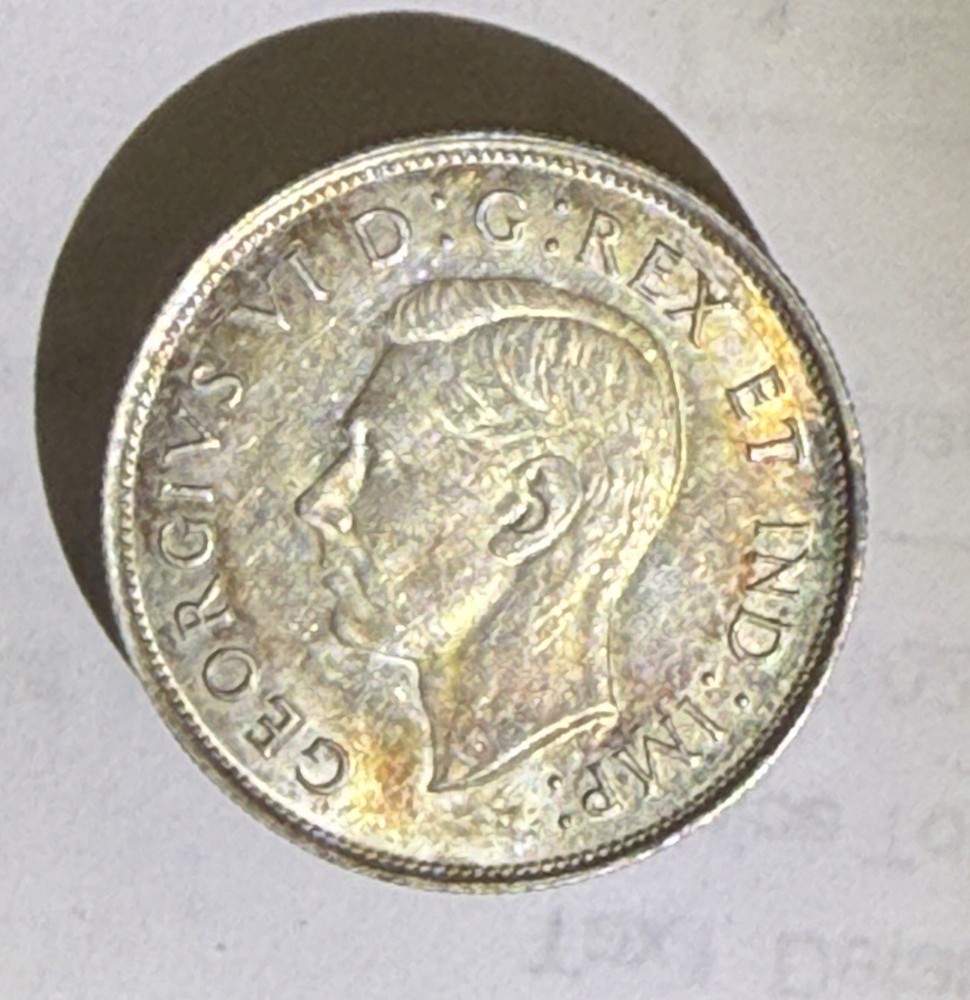 1941 Canada Silver Half Dollar Uncirculated
