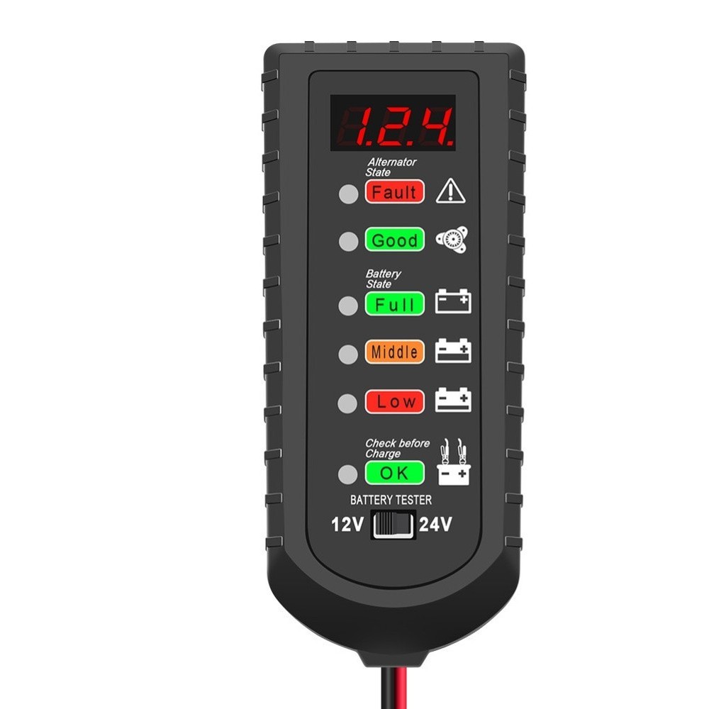 Alternator Tester Ergonomic Design Excellent Conductivity Intuitive Display
