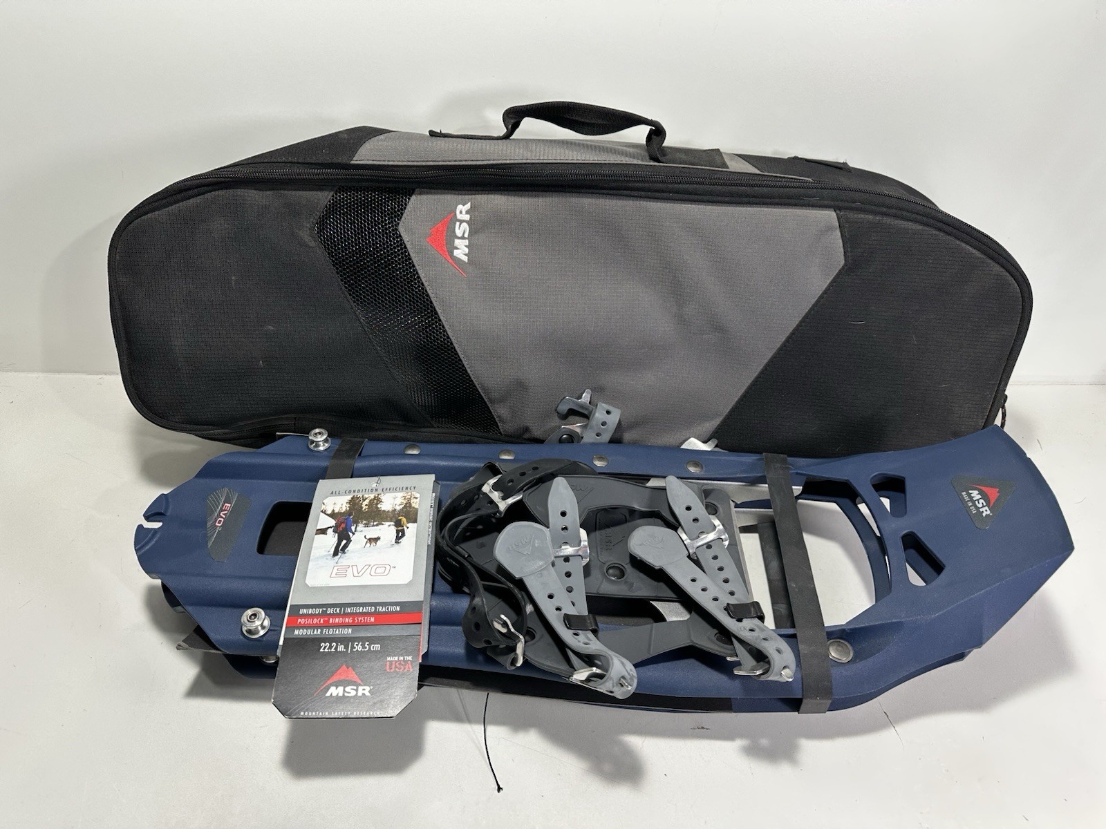 MSR EVO Trail Backcountry and Trekking Snowshoes 22” NEW w/ Tags & Bag
