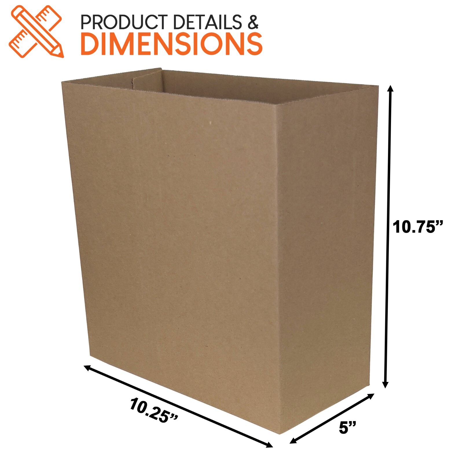 Half Cube DIY Crafting Storage Drawer Boxes Cardboard Organizers Decorate 6pc