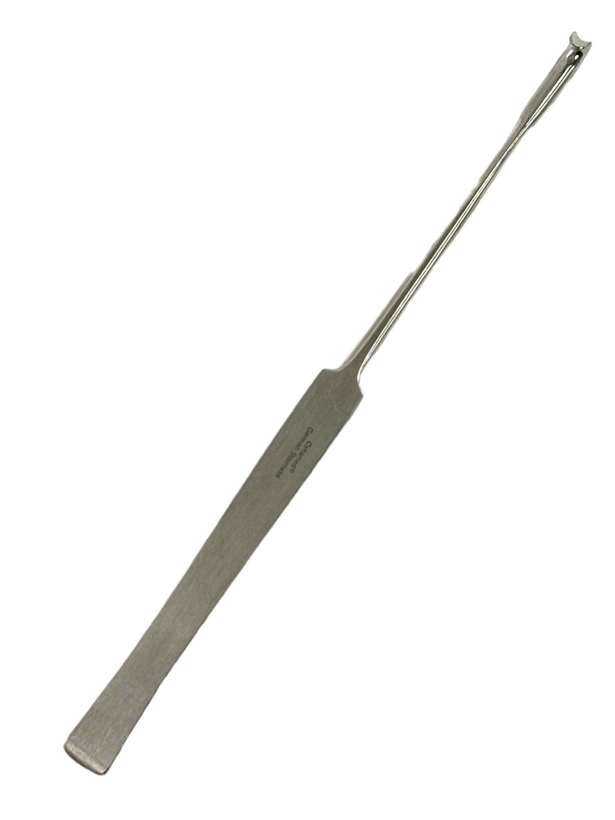 Veterinary Instruments - Dog and Cat Spay Snook Hook, 8" (20cm) Flat Handle