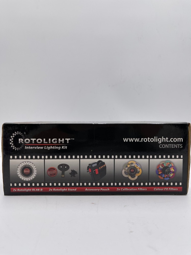 Rotolight RL48 Interview Lighting Kit V2 RL48-IK-V2 -