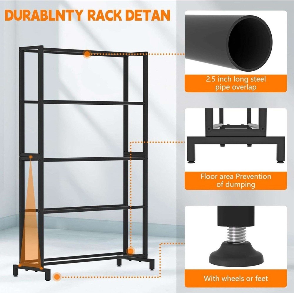 3D Printer Filament Storage Rack, 5-Tier