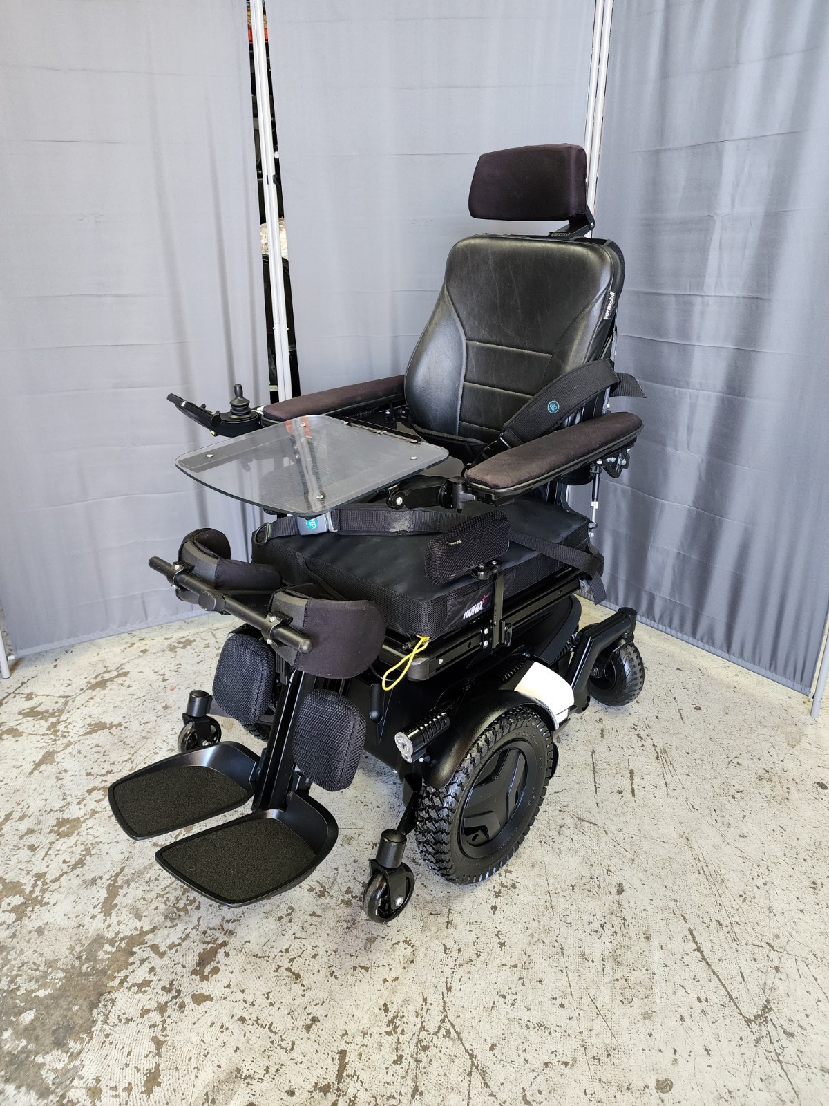 Permobil F5 VS Verical Stander 14" Seat Lift, Recline, Tilt, Leg, Lights 7.5MPH
