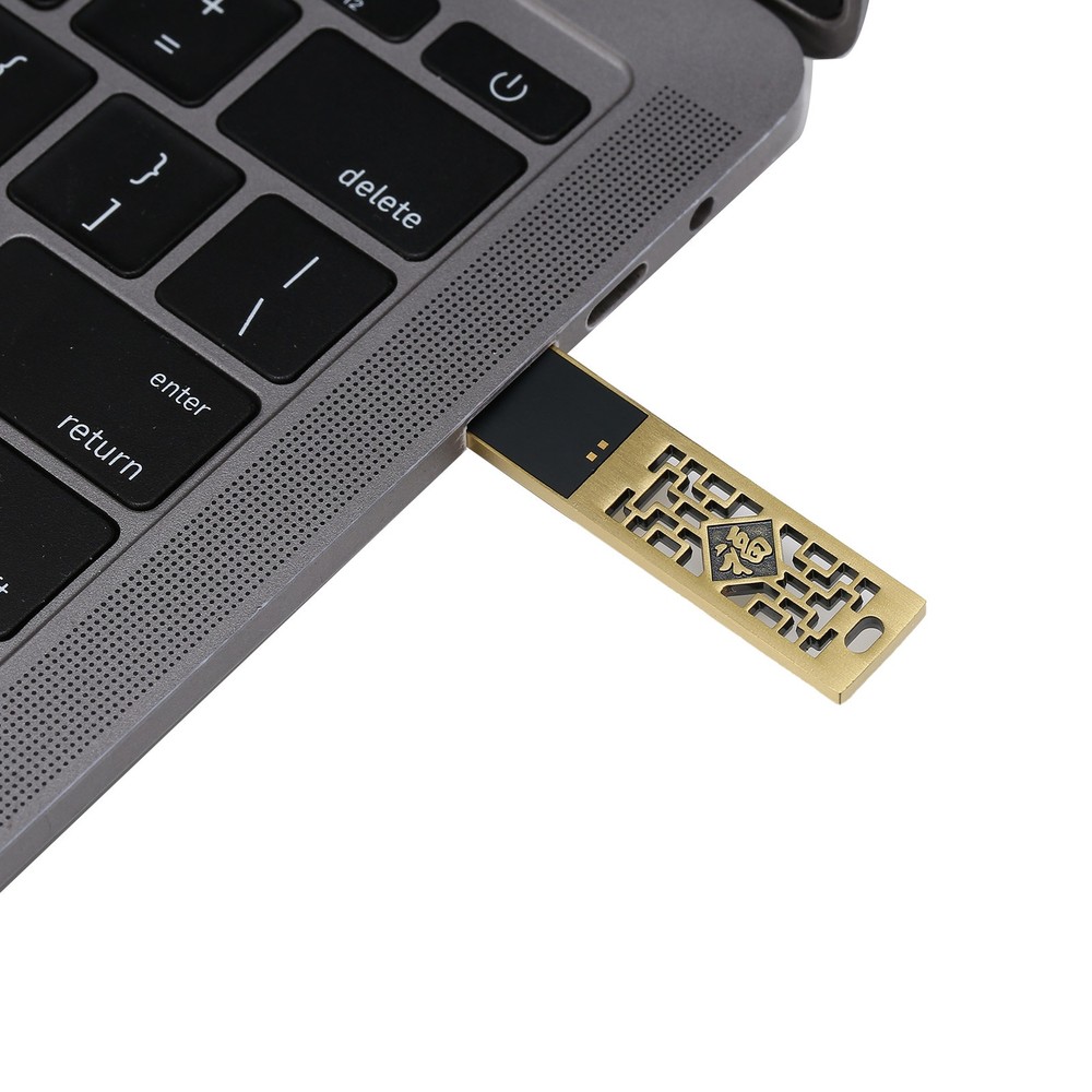 USB Flash Disk Waterproof Metal 2.0 Drive Storage Memory Stick For Data