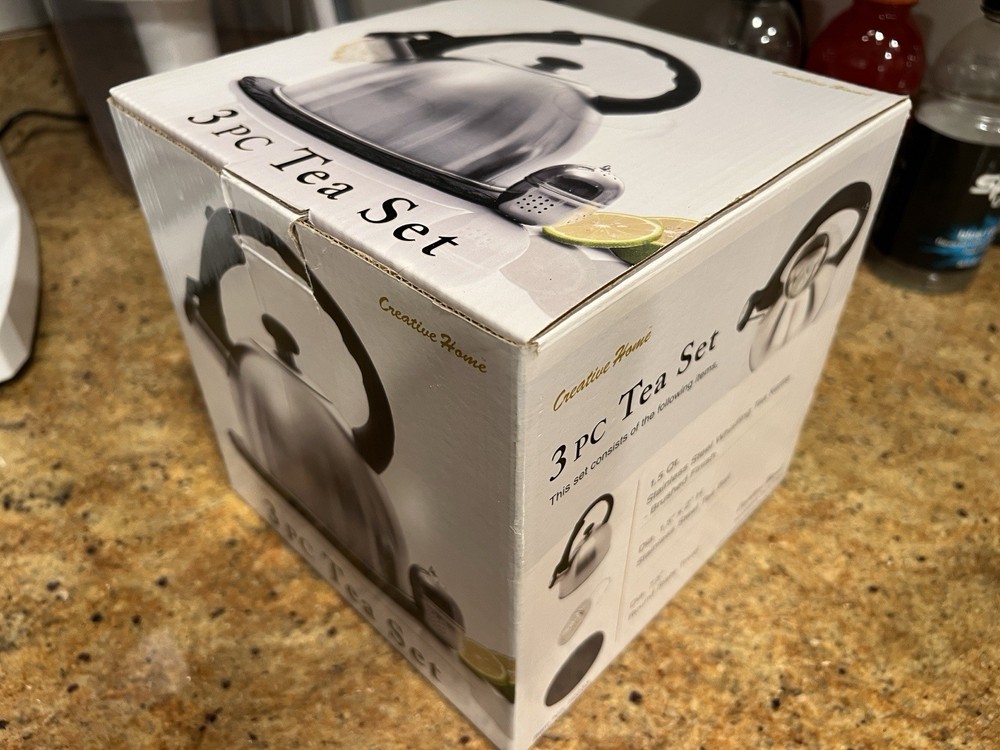 Creative Home 3pc Tea Set