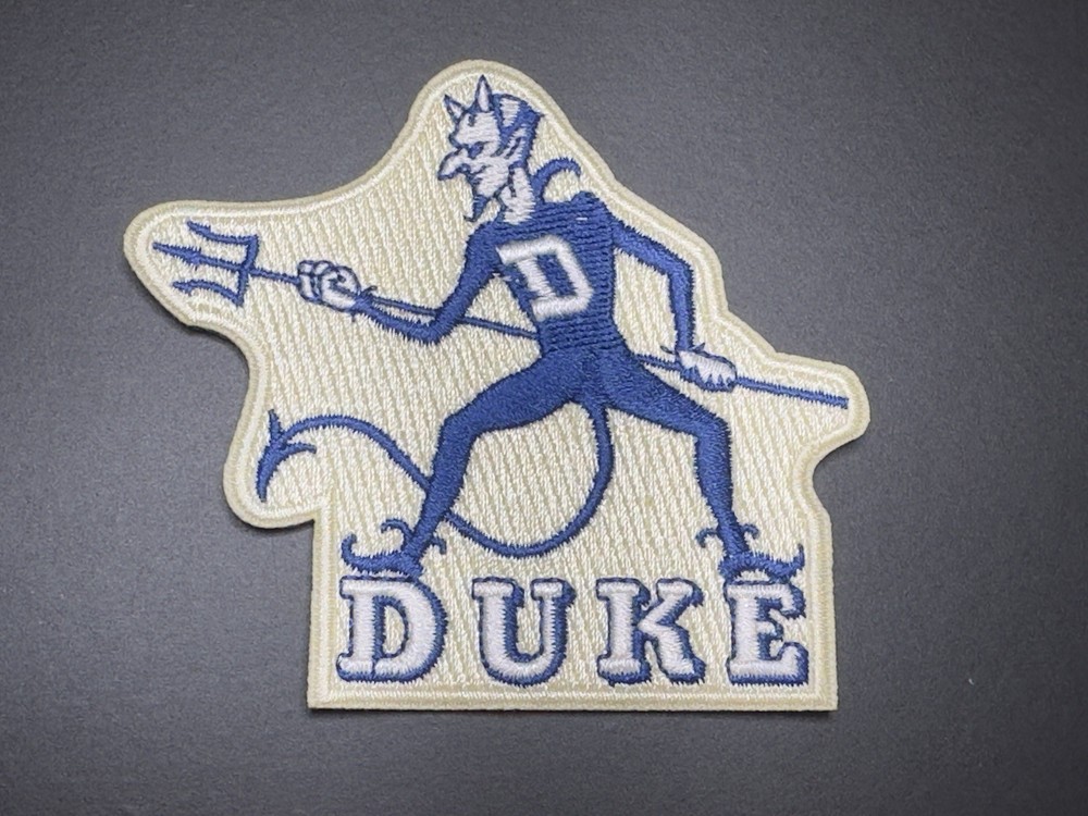 Duke University Blue Devils Embroidered Iron On Patch