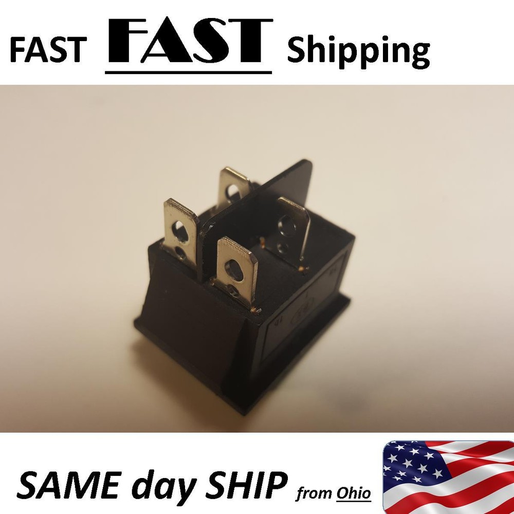 DPST switch A.C. - Green