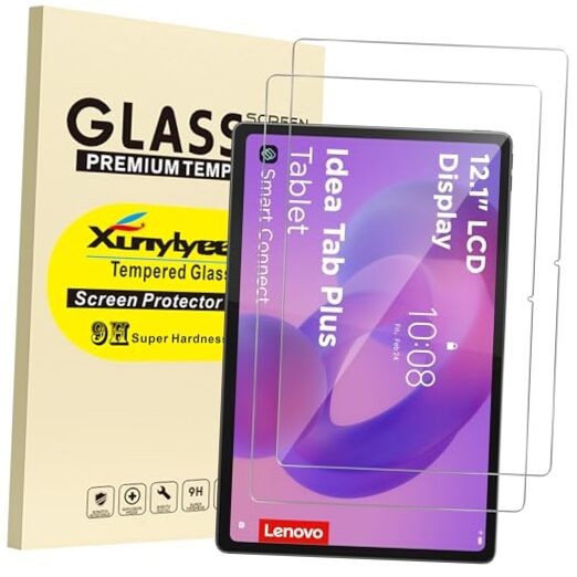 2-Pack, Screen Protector for Lenovo Idea Tab Plus 12.1 Inch Anti-Scratch