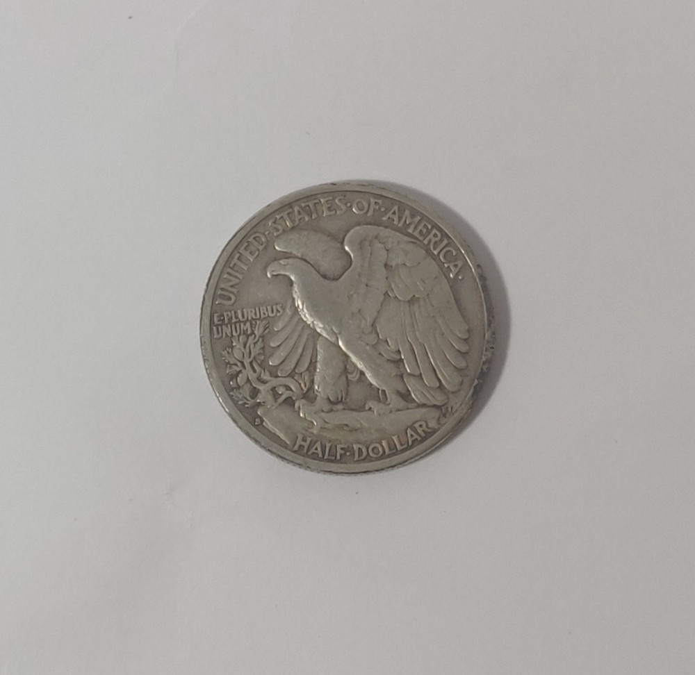 1934-S WALKING LIBERTY HALF DOLLAR