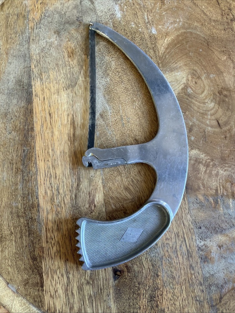 VINTAGE HM CHEFSAW HACK BONE SAW STEEL