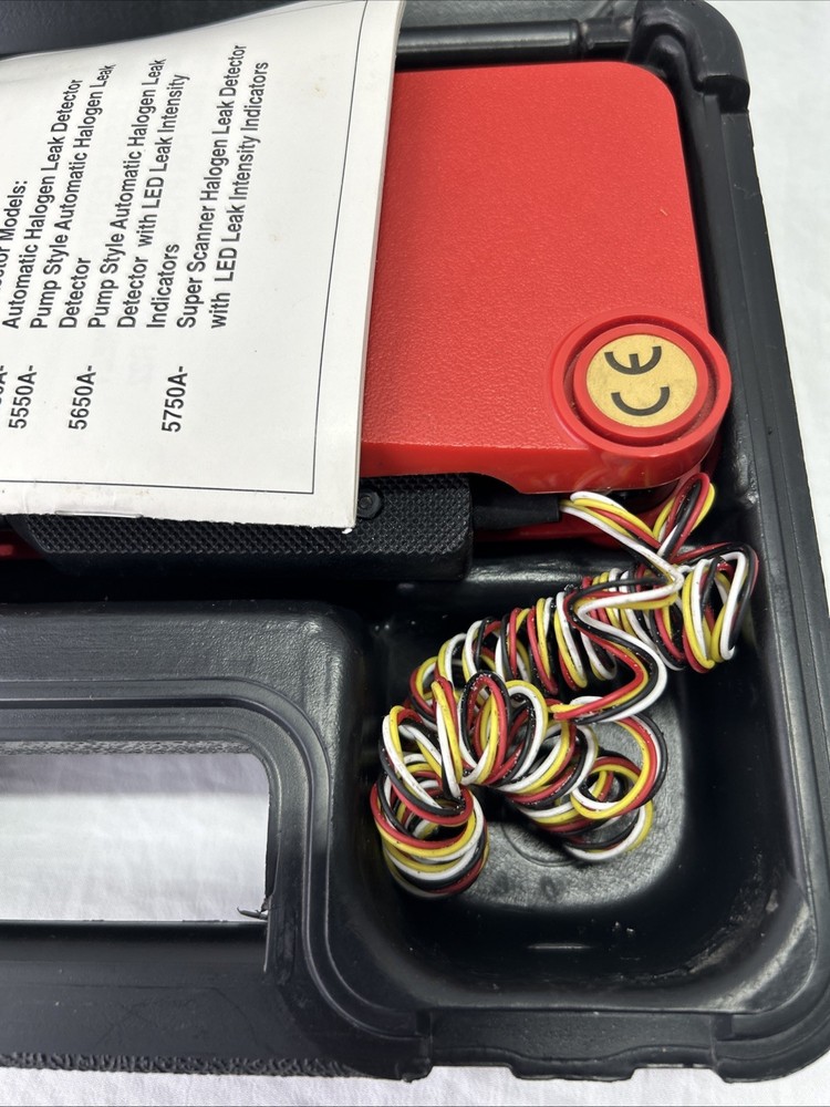 Mac Tools AC5750 Automatic Halogen Leak Detector Hard Case & Manual SEE VIDEO