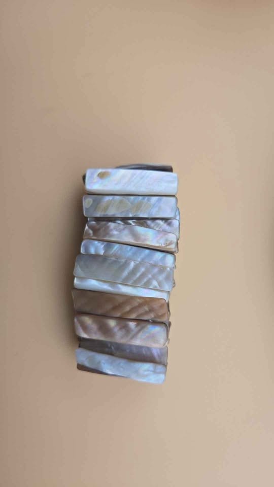 Bulgarian Abalone Seashell elastic bracelet