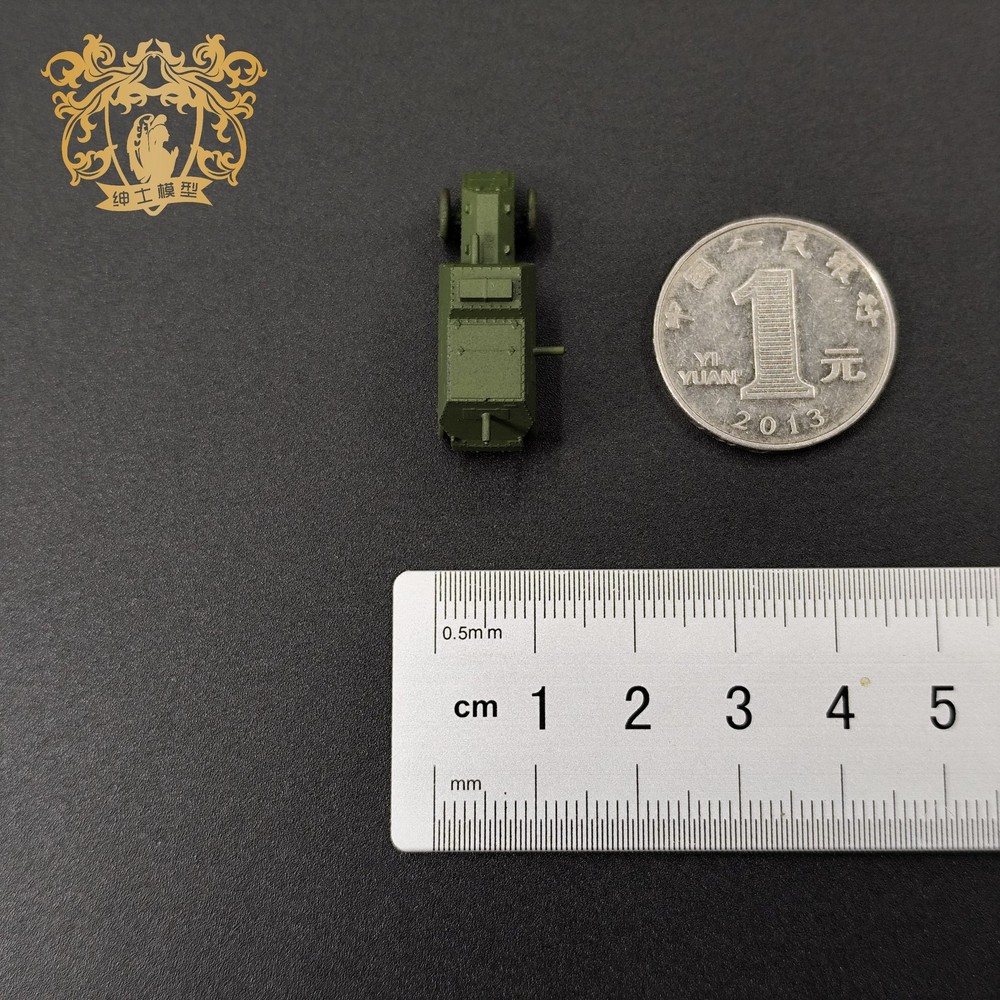 3D printing 1/144 Russo-Balt Type C Armored Car‌ Finished model