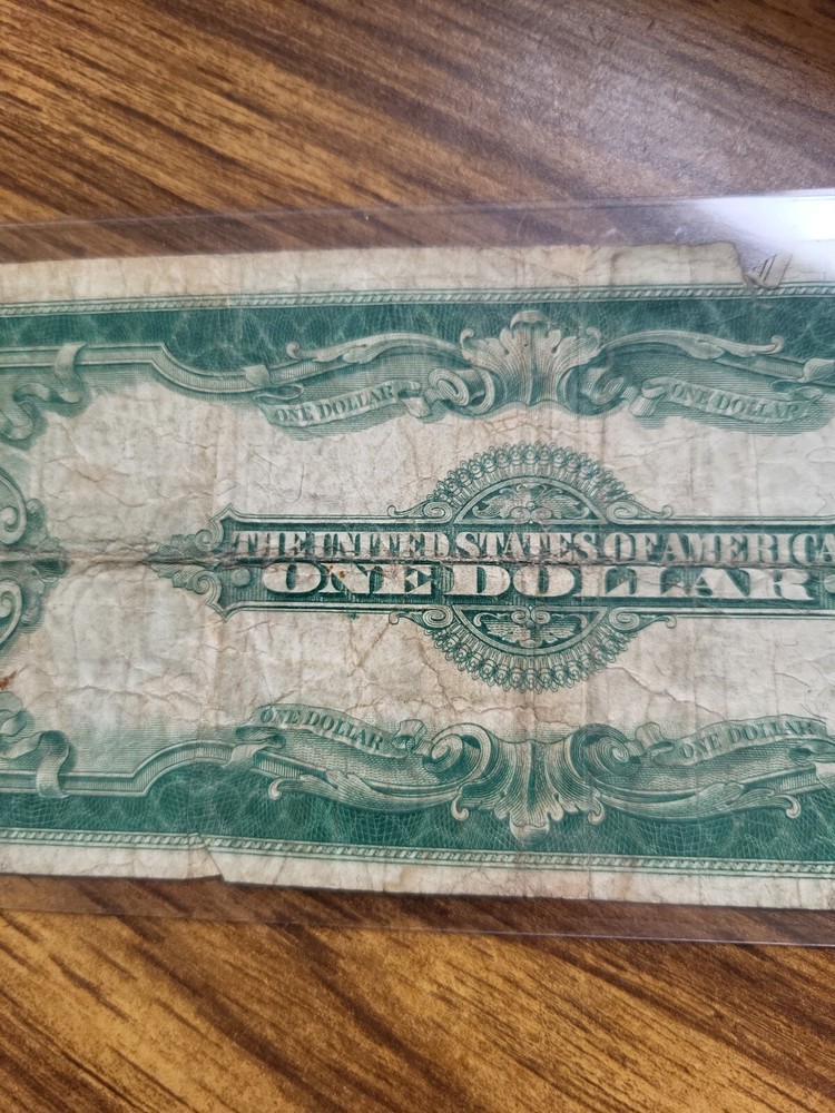 1923 $1 ONE DOLLAR ” SILVER CERTIFICATE LARGE SIZE NOTE