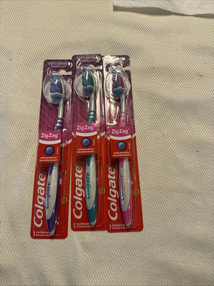 Colgate Zigzag Soft 3 Pack Wave New