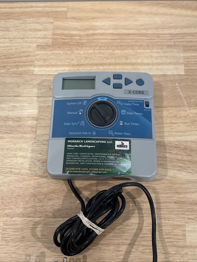 Hunter X-Core 6-Station Zone XC-600i Sprinkler Irrigation Timer Controller