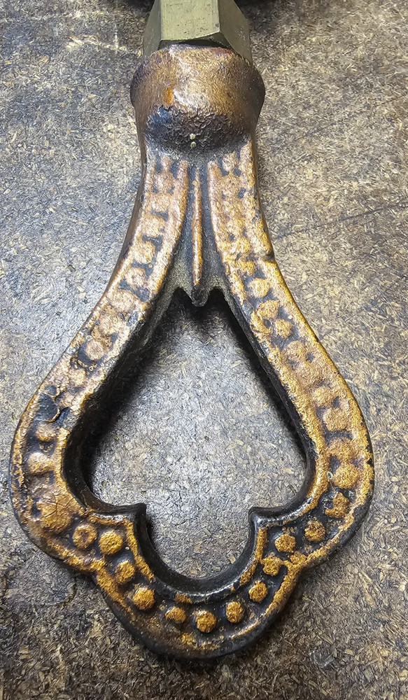 Vintage 3" ceiling hook hanger decorative unique collectable