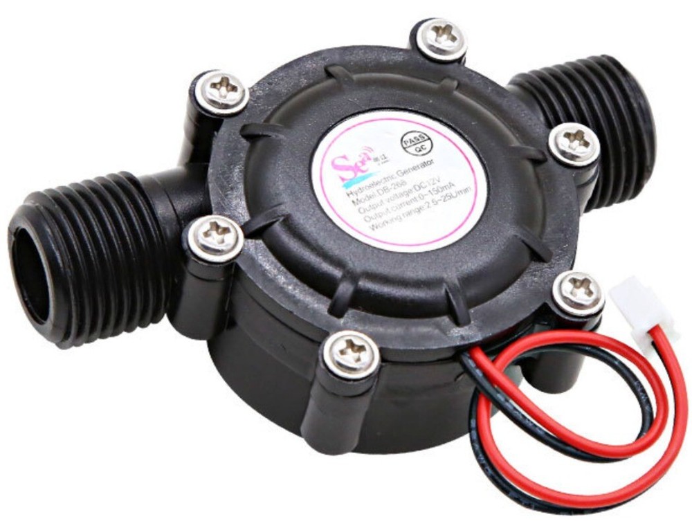 Water Flow Generator, Micro Hydro Generator, Bathroom Faucet Generator