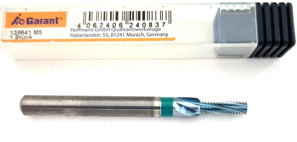 GARANT Master TM plain shank thread mill  139641 M5   2.5×D M5