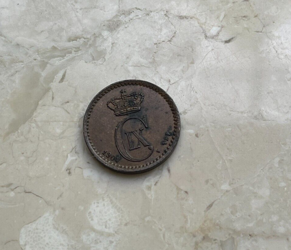 1904 Denmark 1 One Ore
