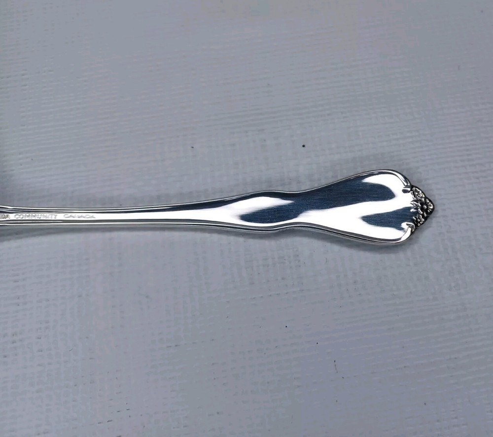 Oneida Community Silverplate Silverware 1 Slotted Spoon