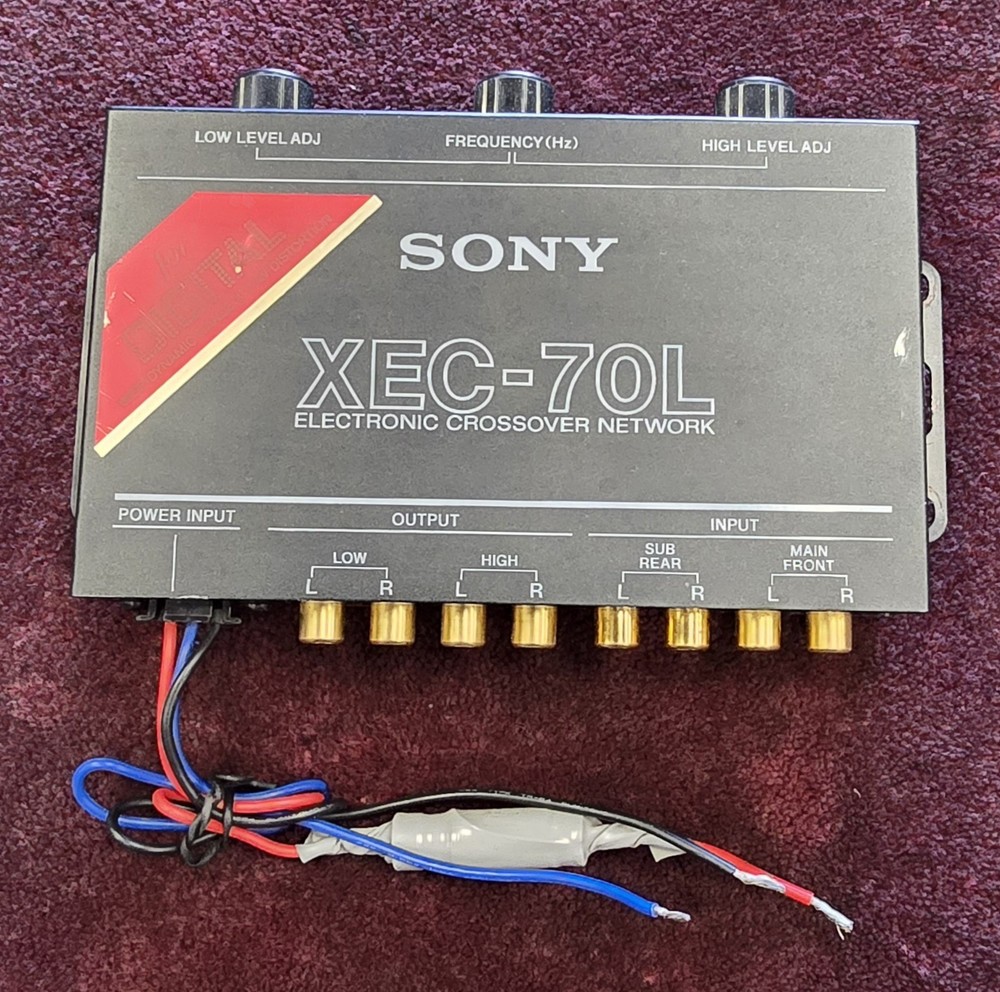 Sony XEC-70L Electronic Crossover Network * TESTED AND FULLY WORKING *