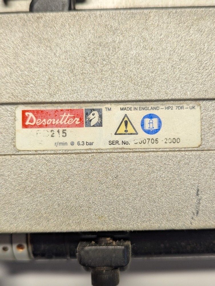 DESOUTTER AFD215 Pneumatic Drill & D4 Peck Feed Control