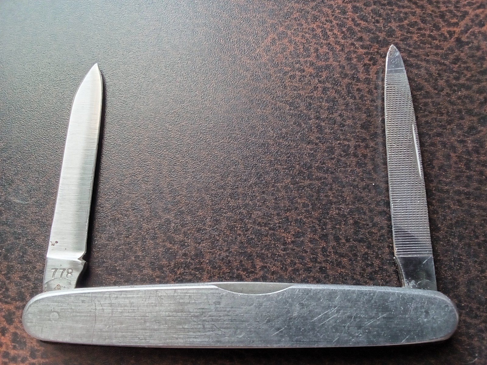 Vintage Schrade Walden NY USA 778 Gentleman's Pocket Knife Wilson Logo