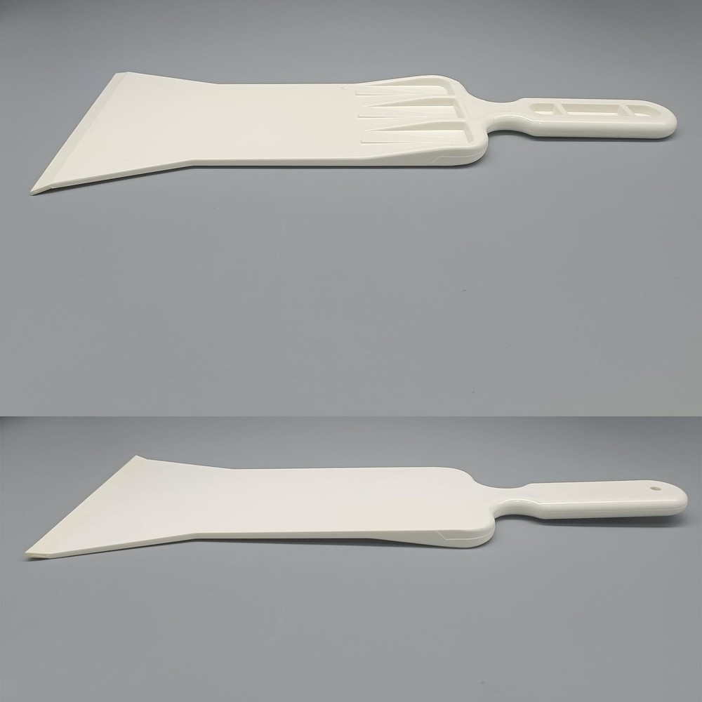 GWEITOOL Window Tint Tools Plastic Squeegee Long Handle Large, White