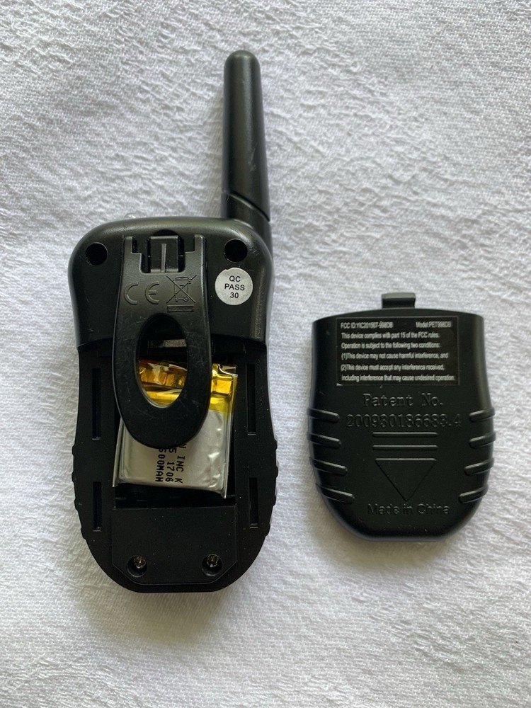 Petronics Dog Training Collar Remote Control Handheld Device PET998DB