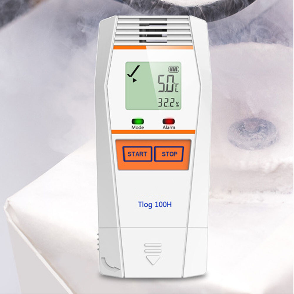 Reusable Temperature Data Logger PDF Report Temperature Humidity Recorder USB