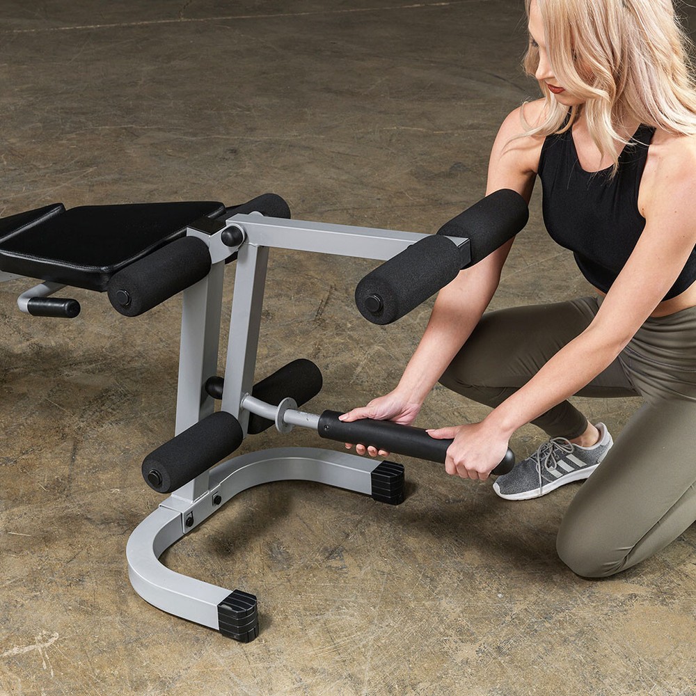 Powerline Leg Curl and Leg Extension Machine for Quad and Hamstring Workouts