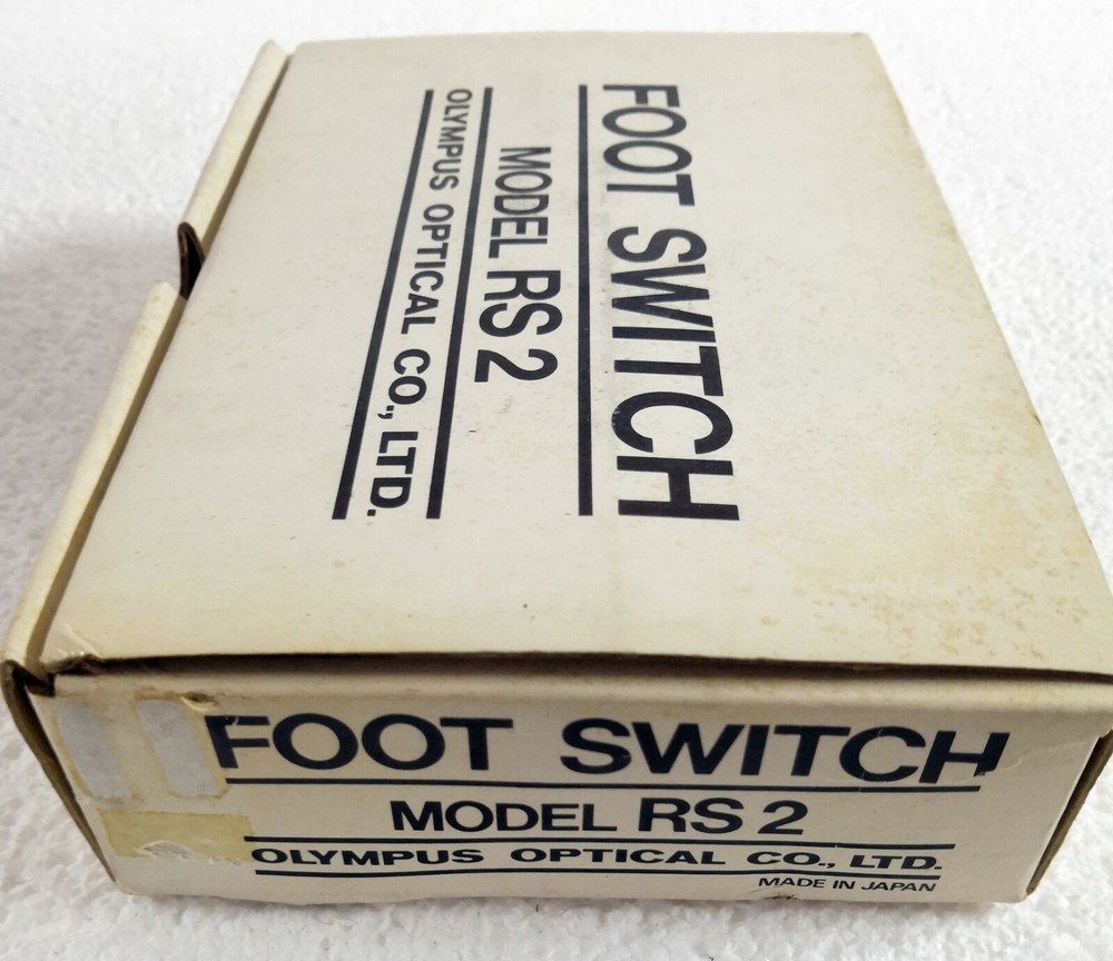 Olympus Optical Pearlcorder RS2 Foot Switch Pedal for Transcriber