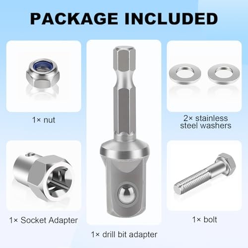 Trailer Jack Adapter, Suitable for Upgraded Top Wind Trailer Jack Handle