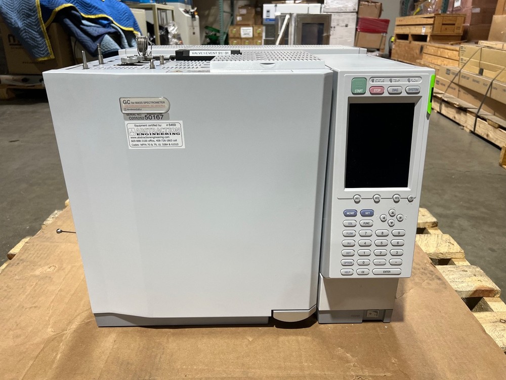 SHIMADZU GC-2010 Plus Gas Chromatograph with 2 Columns & VICI Control Module