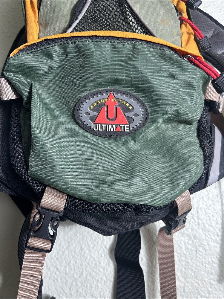 Ultimate Crank N Tanx Olive Hydration Backpack No Bladder Xspurt