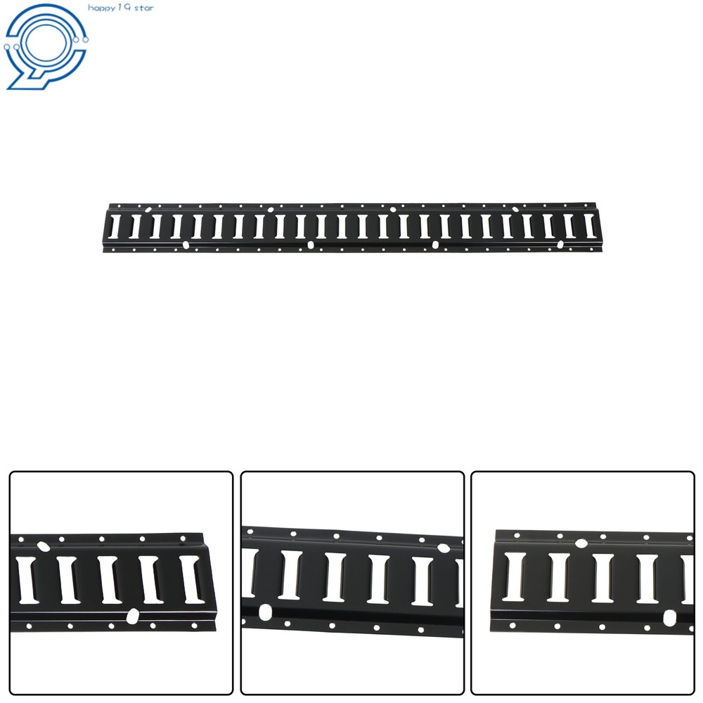 24 Pack E Track Tie Down Rail Kit 8×4' E Track Rails End Caps ETrack Straps