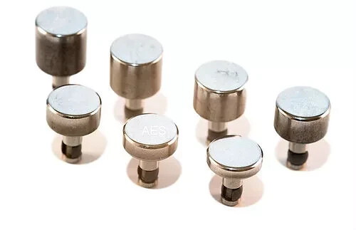 AIRCRAFT / AVIATION TOOLS SET OF 7 FLUSH SQUEEZER SET FOR HAND RIVETER