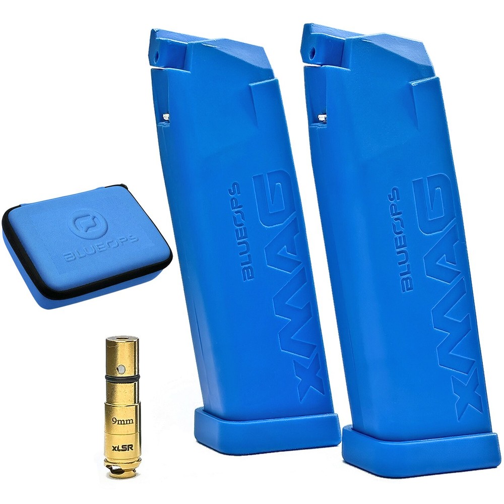 BLUEOPS Smart Dry Fire Training Magazine & Laser for Glock Double Stack 9mm