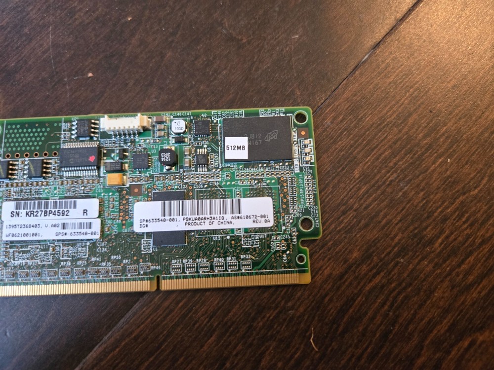 HP Smart Array P42x 1GB FBWC Module 4K1275 SPS 633540-001